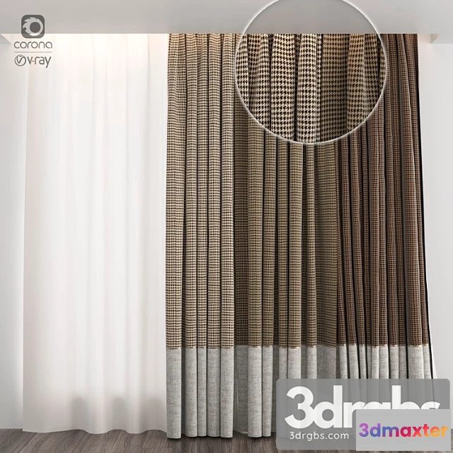 920988 - Houndstooth Curtains