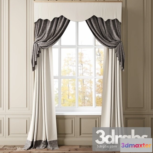921088 - Neoclassic Curtain 64