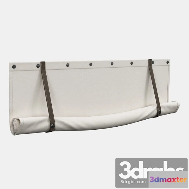 921196 - Roman Blind With Garters