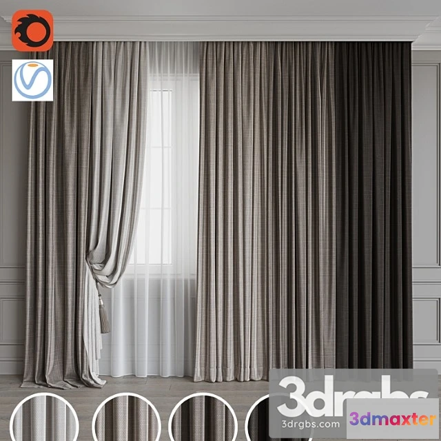 921310 - Set Of Curtains 88