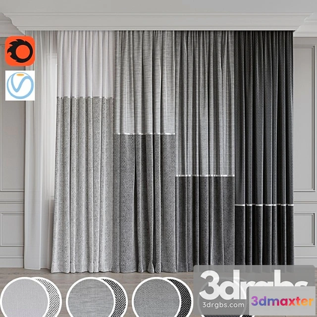 921312 - Set Of Curtains 95