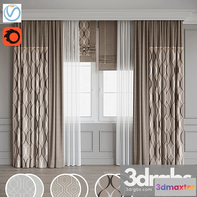 921314 - Set of curtains 98