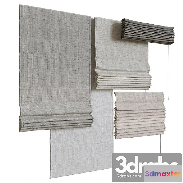 921342 - Set of Roman Curtains