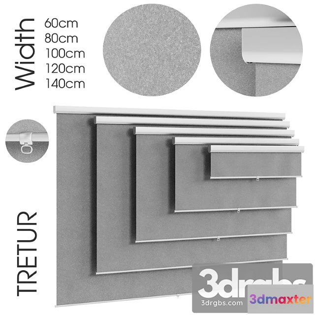 921384 - Tretur. ikea block-out roller blind