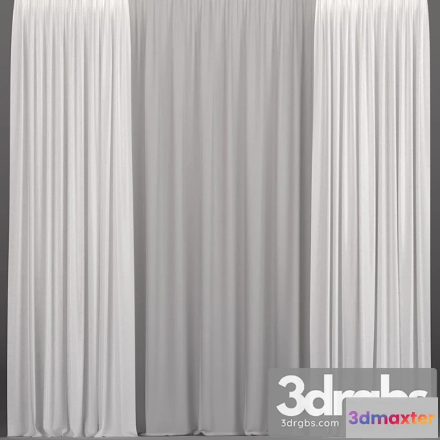 921406 - White curtains from tulle.