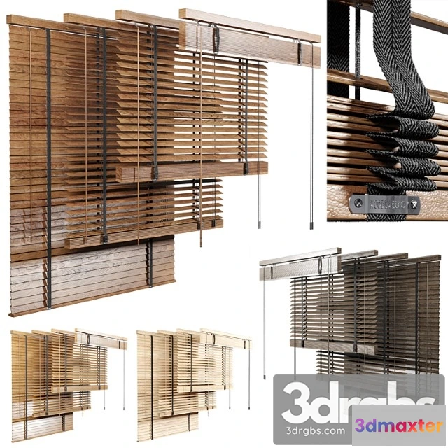 921442 - Wooden Blind 02 150cm