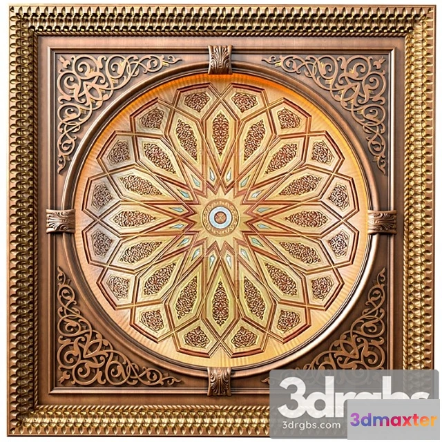 1018658 - Ceiling in oriental style .arabic majlis ceiling .islamic ceiling eastern set
