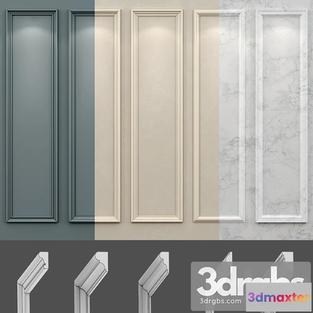 1018730 - Wall molding 18. boiserie classic panels