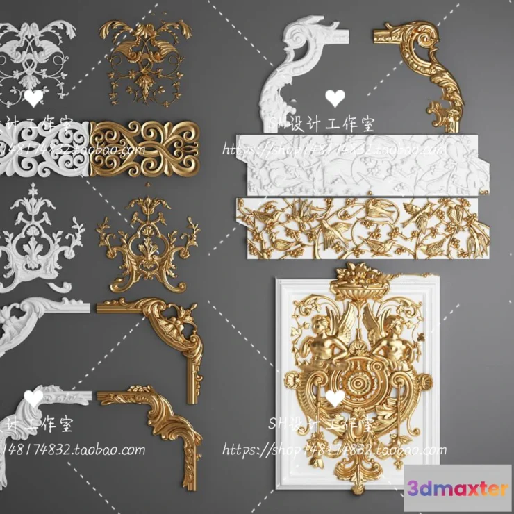 1135916 - Decorative Plaster - 3D Models - 0001