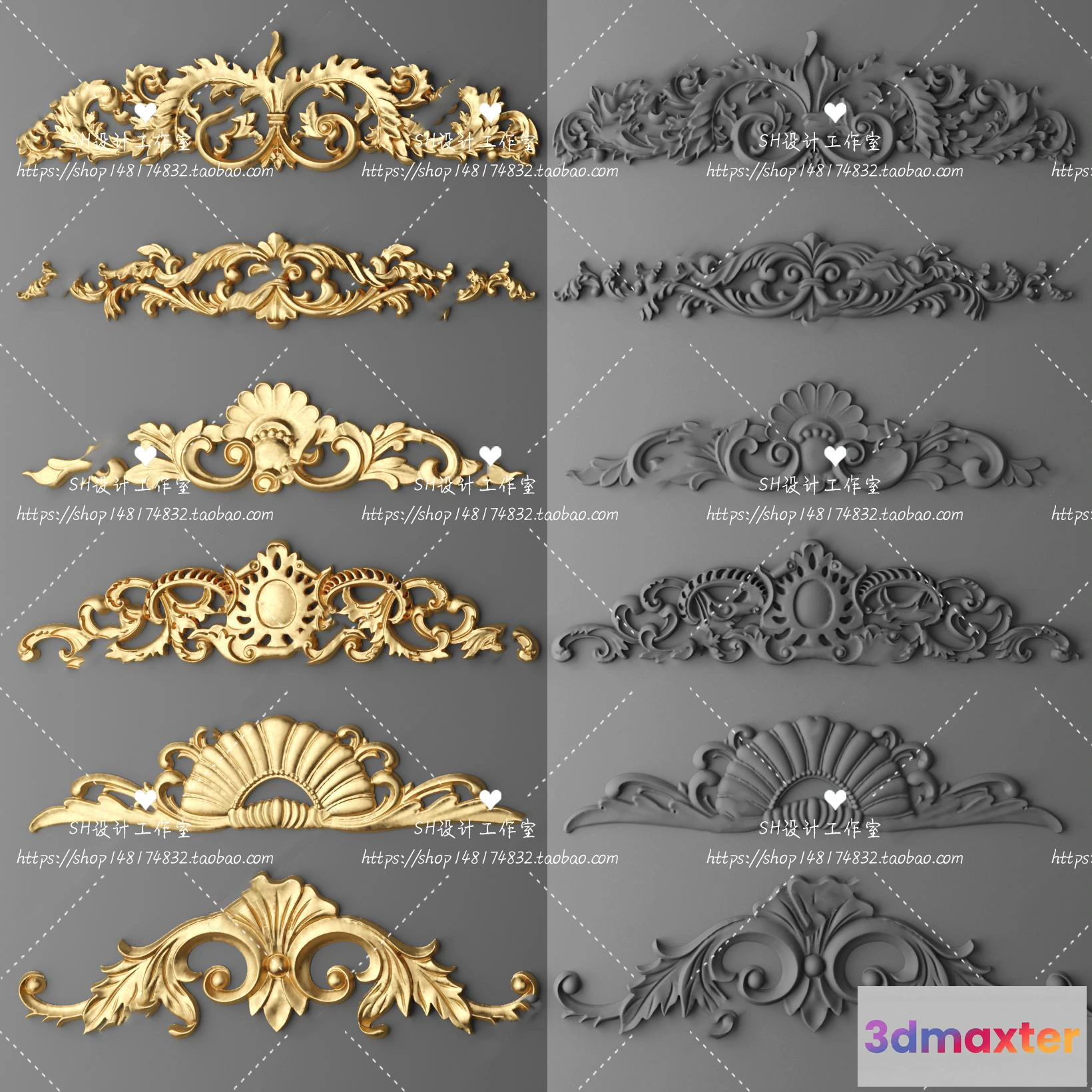 1135922 - Decorative Plaster - 3D Models - 0004