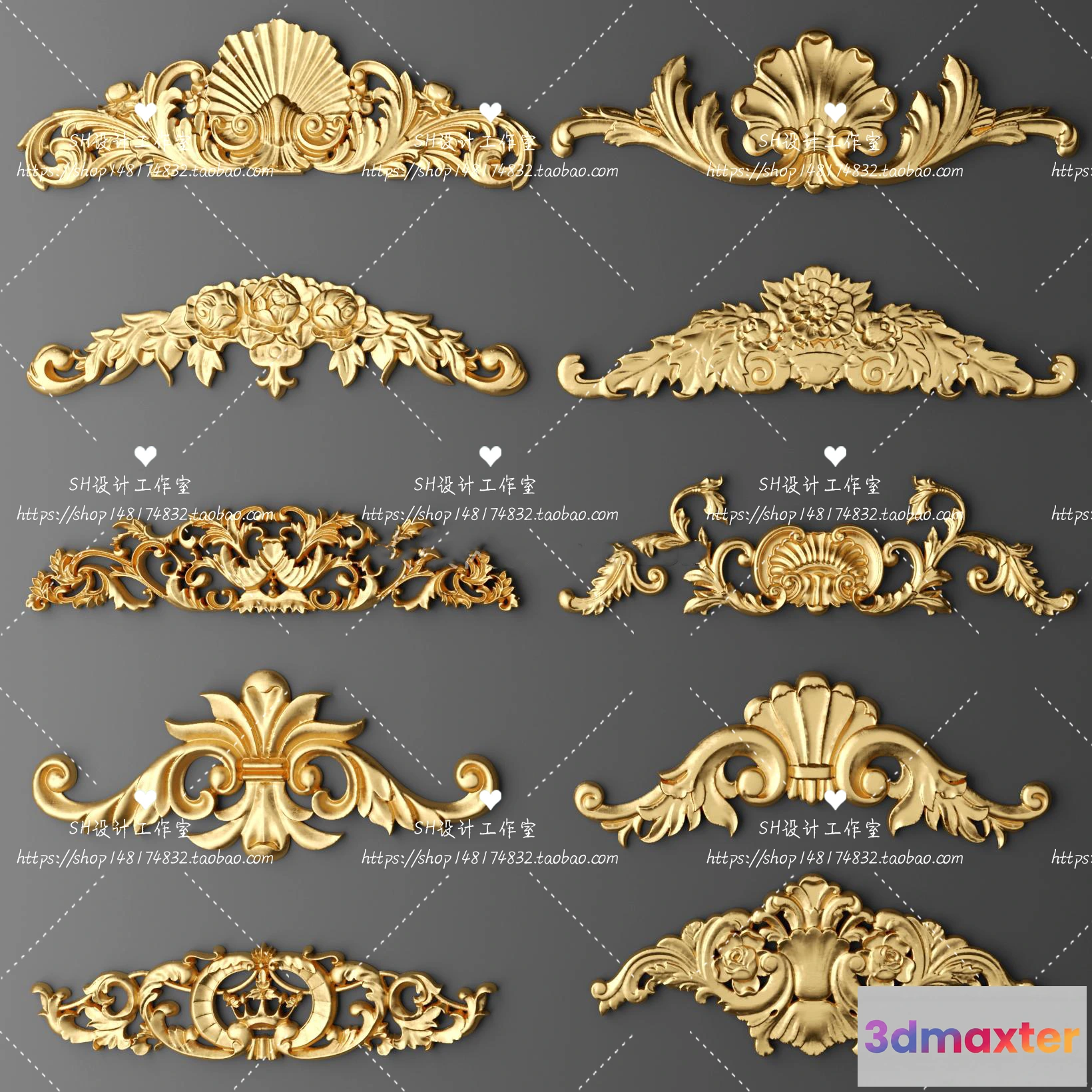 1135924 - Decorative Plaster - 3D Models - 0005