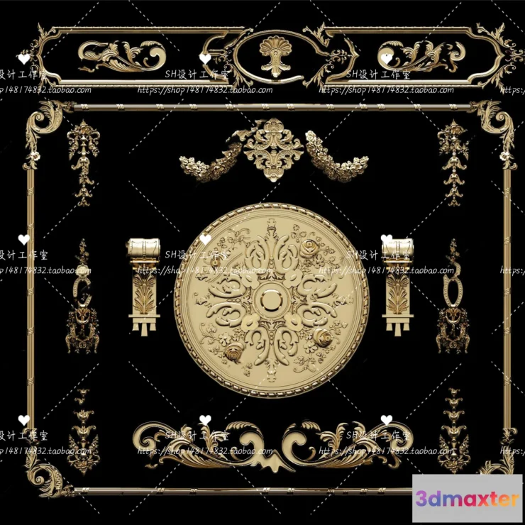 1135926 - Decorative Plaster - 3D Models - 0006