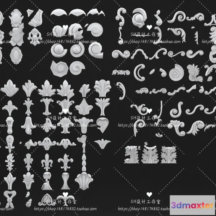 1135936 - Decorative Plaster - 3D Models - 0011