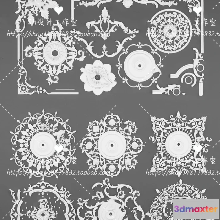 1135944 - Decorative Plaster - 3D Models - 0015