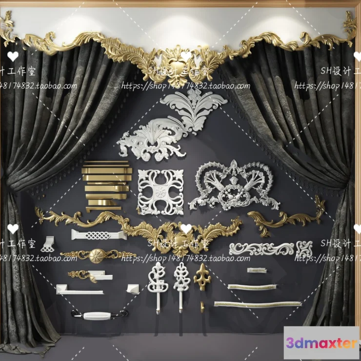 1135946 - Decorative Plaster - 3D Models - 0016