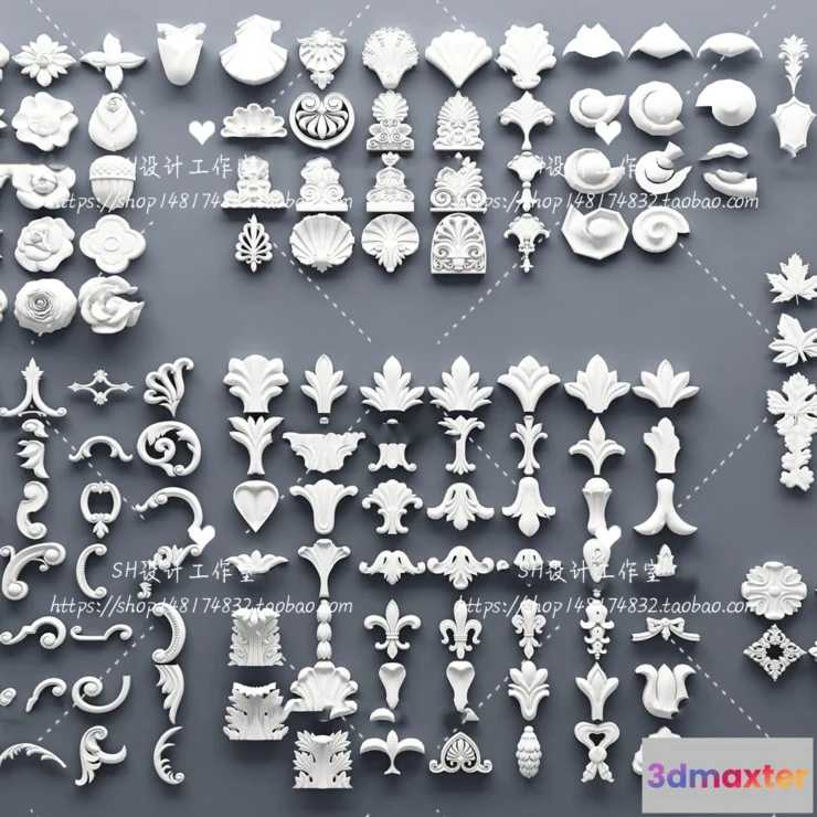 1135956 - Decorative Plaster - 3D Models - 0021