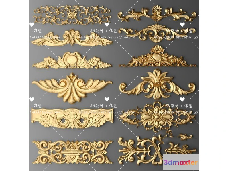 1135958 - Decorative Plaster - 3D Models - 0022