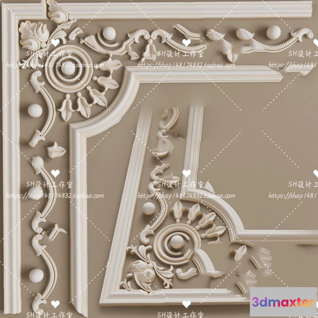 1135972 - Decorative Plaster - 3D Models - 0029