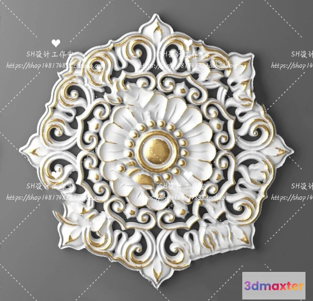 1135978 - Decorative Plaster - 3D Models - 0032