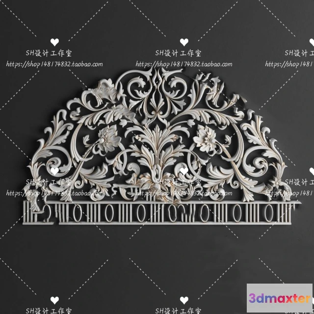 1135980 - Decorative Plaster - 3D Models - 0033