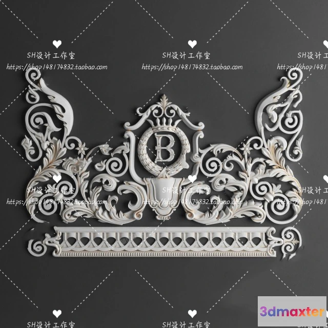 1135982 - Decorative Plaster - 3D Models - 0034