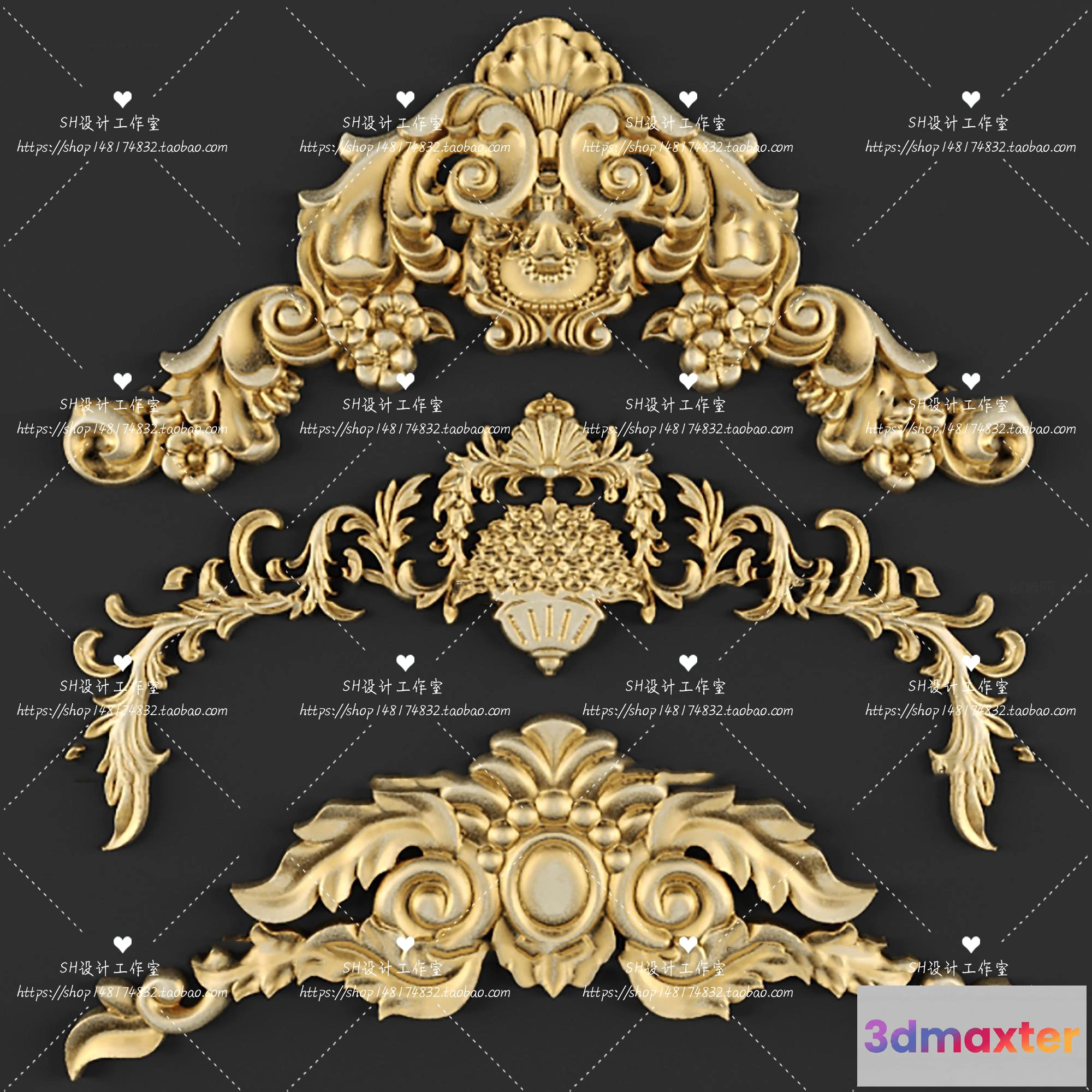 1135994 - Decorative Plaster - 3D Models - 0040