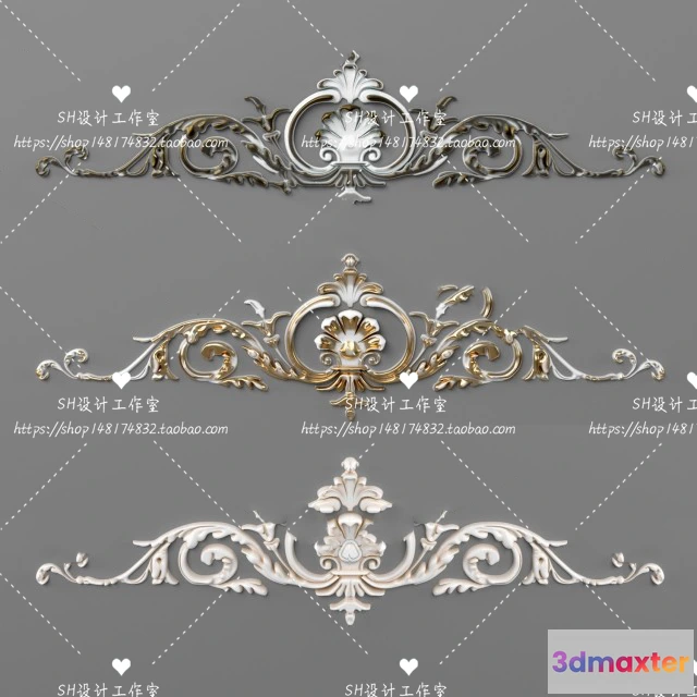 1136012 - Decorative Plaster - 3D Models - 0049