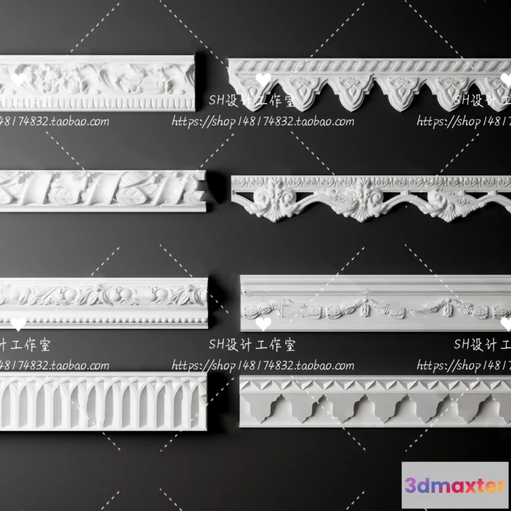 1136026 - Decorative Plaster - 3D Models - 0056