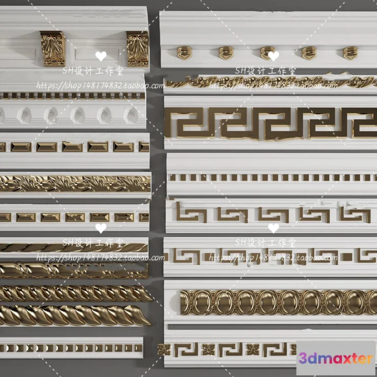 1136028 - Decorative Plaster - 3D Models - 0057