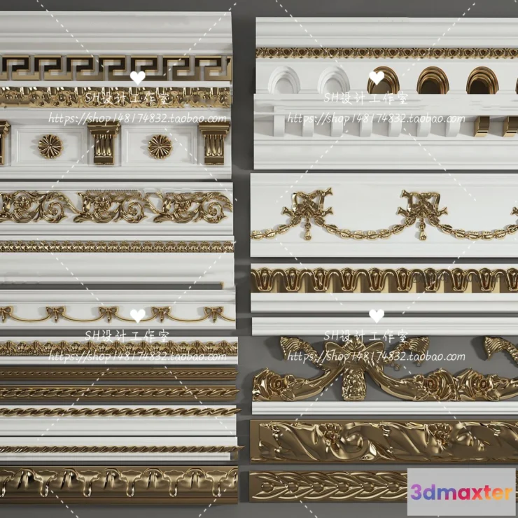 1136030 - Decorative Plaster - 3D Models - 0058