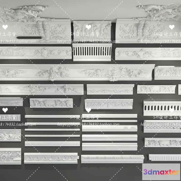 1136036 - Decorative Plaster - 3D Models - 0061