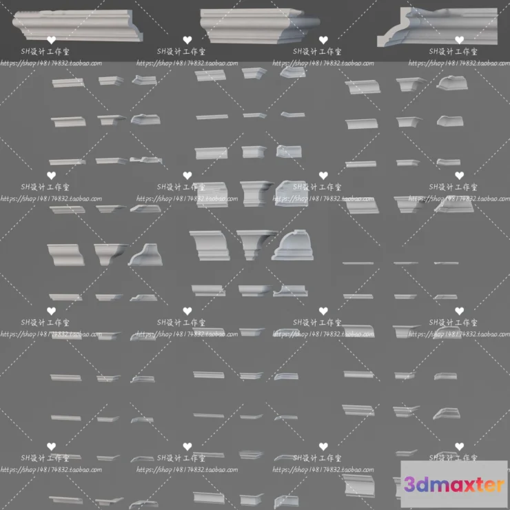 1136046 - Decorative Plaster - 3D Models - 0066