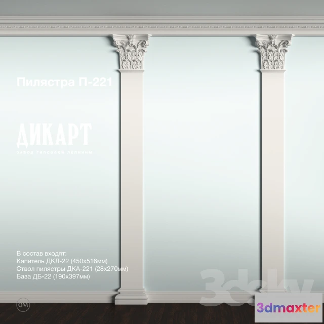 1136098 - Decorative Plaster - 3D Models - 0092