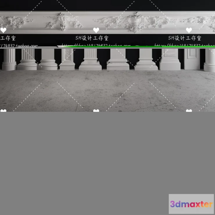 1136114 - Decorative Plaster - 3D Models - 0100