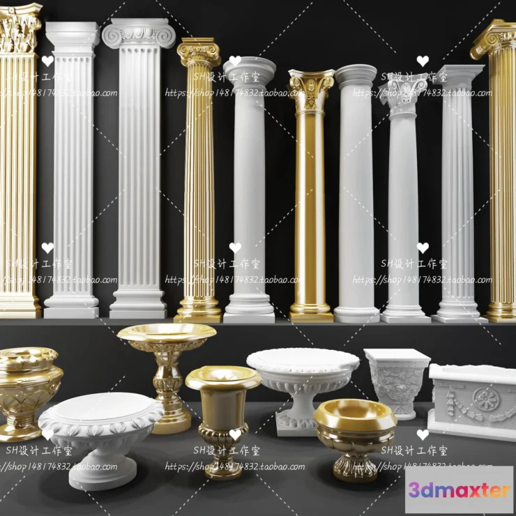 1136116 - Decorative Plaster - 3D Models - 0101