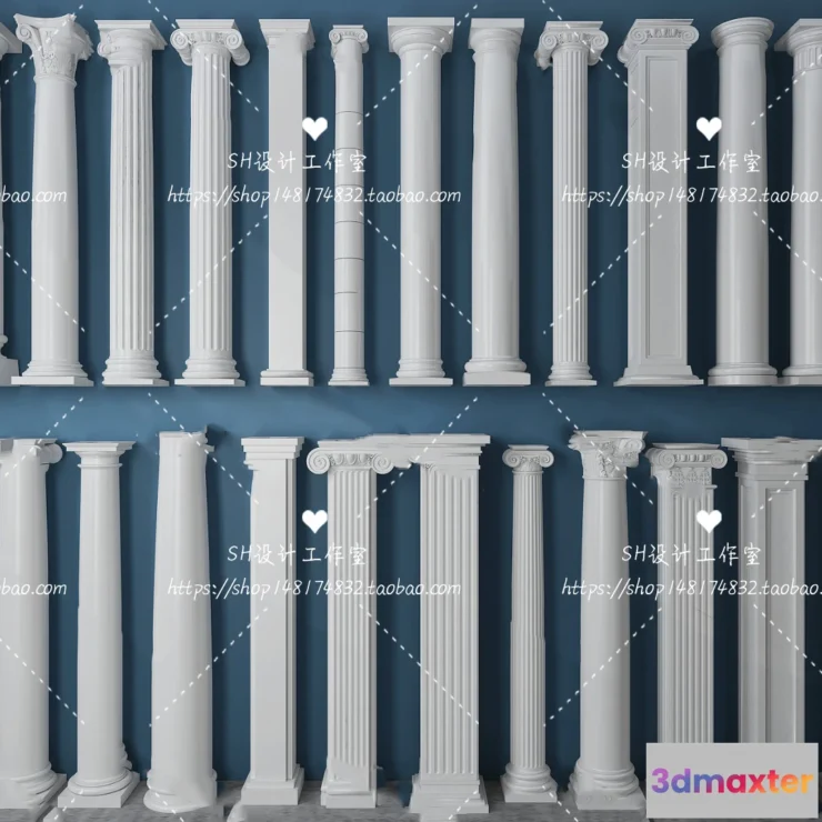 1136124 - Decorative Plaster - 3D Models - 0105