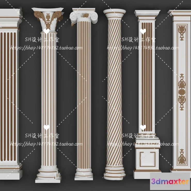 1136140 - Decorative Plaster - 3D Models - 0113