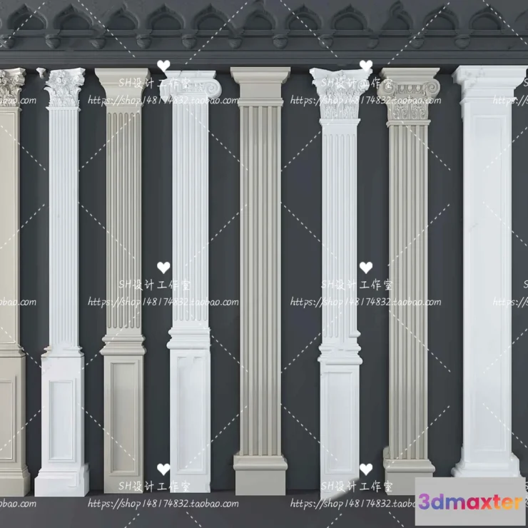 1136142 - Decorative Plaster - 3D Models - 0114