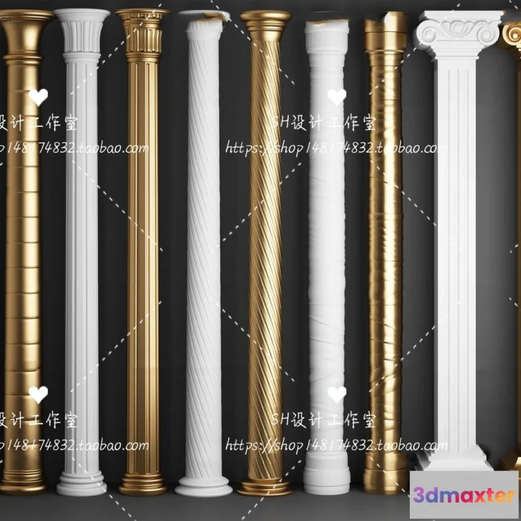 1136144 - Decorative Plaster - 3D Models - 0115