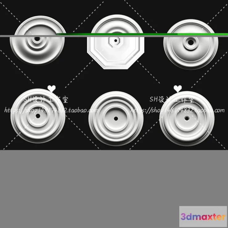 1136176 - Decorative Plaster - 3D Models - 0131