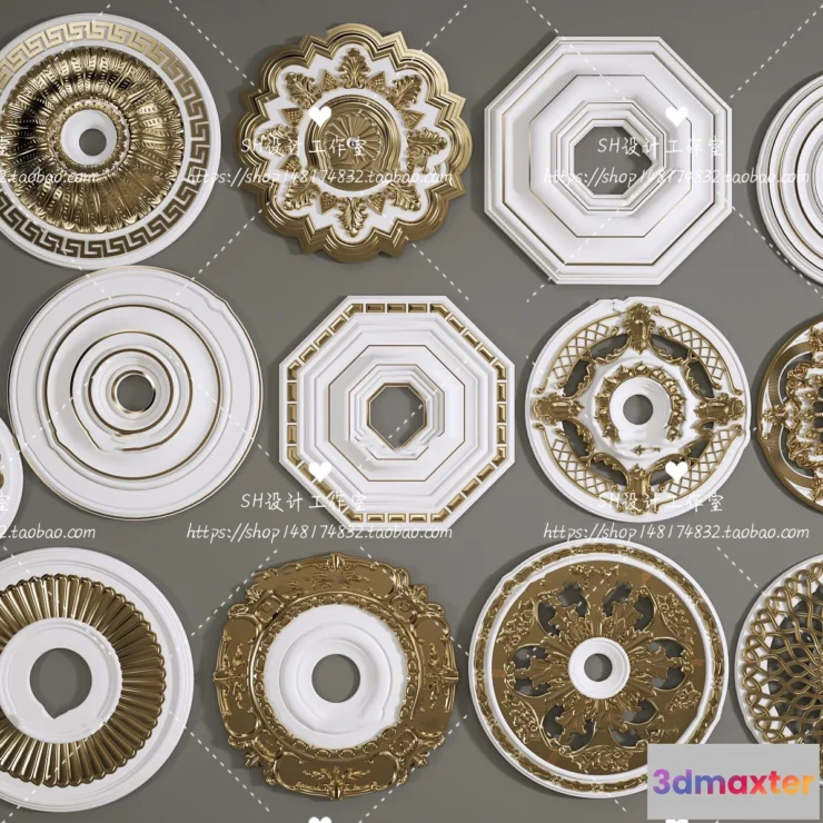 1136190 - Decorative Plaster - 3D Models - 0138