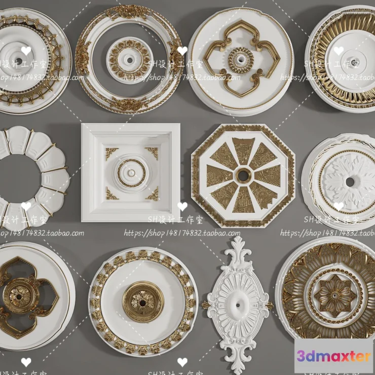 1136192 - Decorative Plaster - 3D Models - 0139