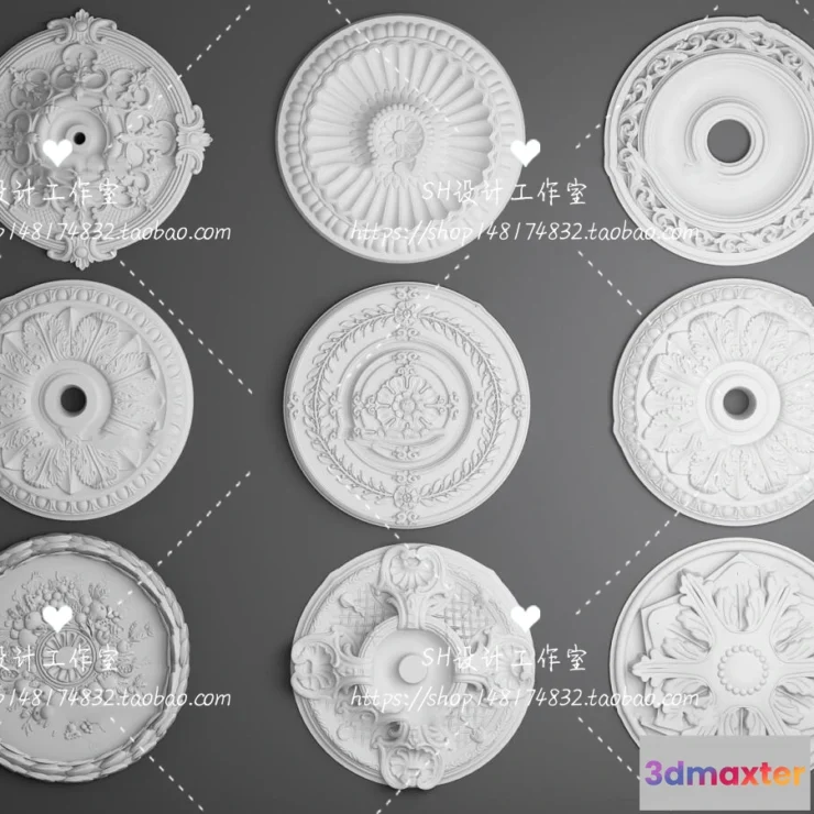 1136206 - Decorative Plaster - 3D Models - 0146