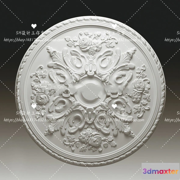 1136216 - Decorative Plaster - 3D Models - 0151