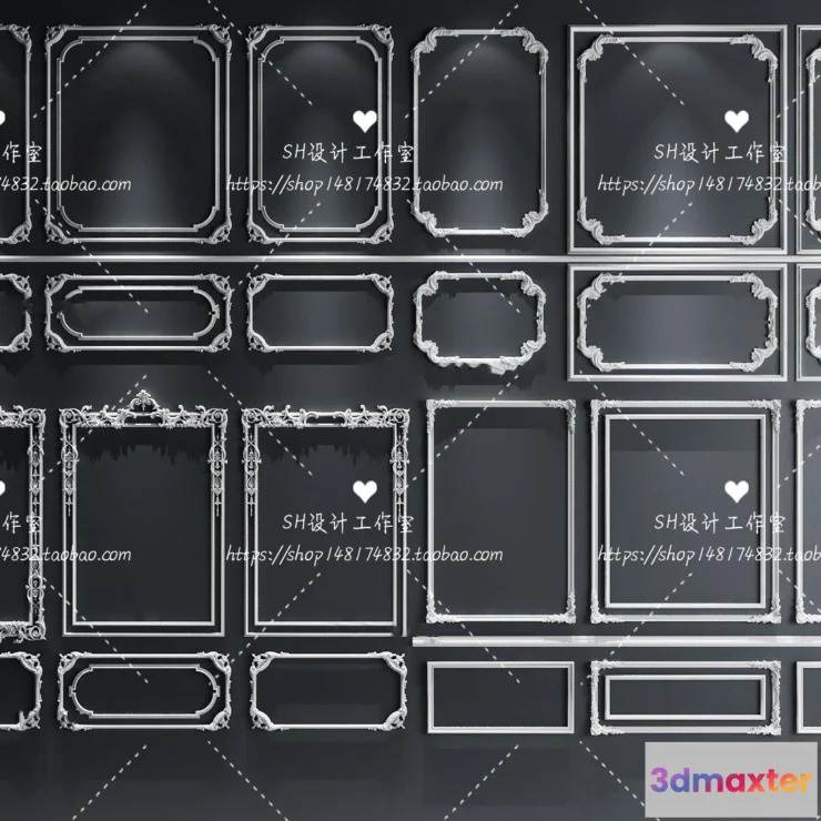 1136252 - Decorative Plaster - 3D Models - 0169