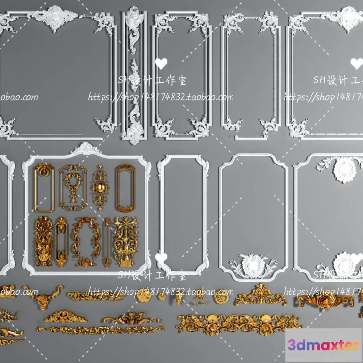 1136256 - Decorative Plaster - 3D Models - 0171