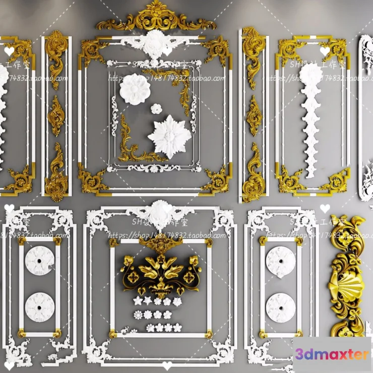 1136258 - Decorative Plaster - 3D Models - 0172