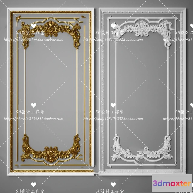 1136260 - Decorative Plaster - 3D Models - 0173