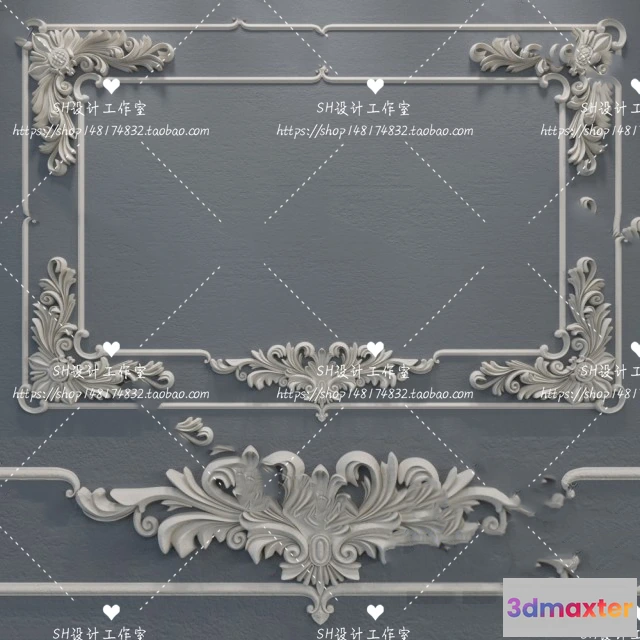 1136262 - Decorative Plaster - 3D Models - 0174
