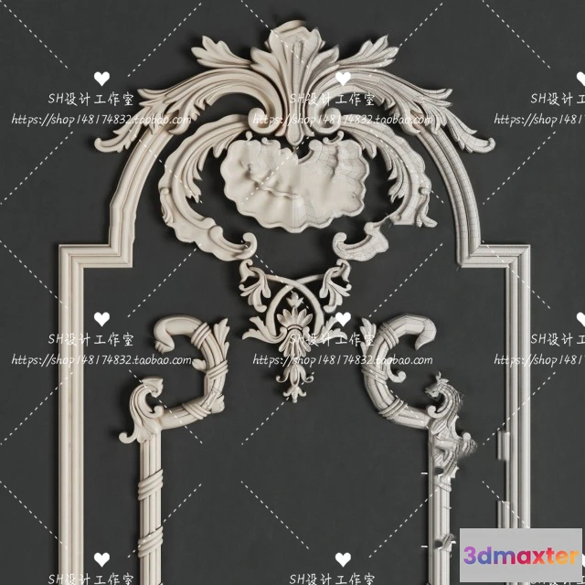 1136266 - Decorative Plaster - 3D Models - 0176